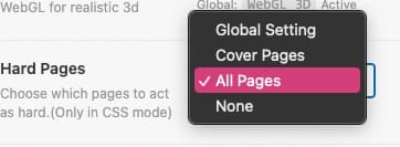 プラグインPDF FlipBook CSS Active設定